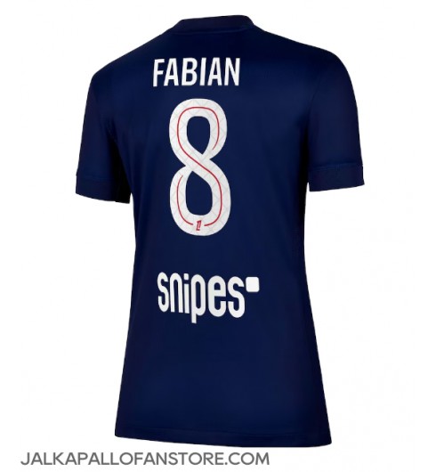Paris Saint-Germain Fabian Ruiz #8 Kotipaita Naisten 2025-26 Lyhythihainen Paris Saint-Germain Fabian Ruiz #8 Kotipaita Naisten 2025-26 Lyhythihainen